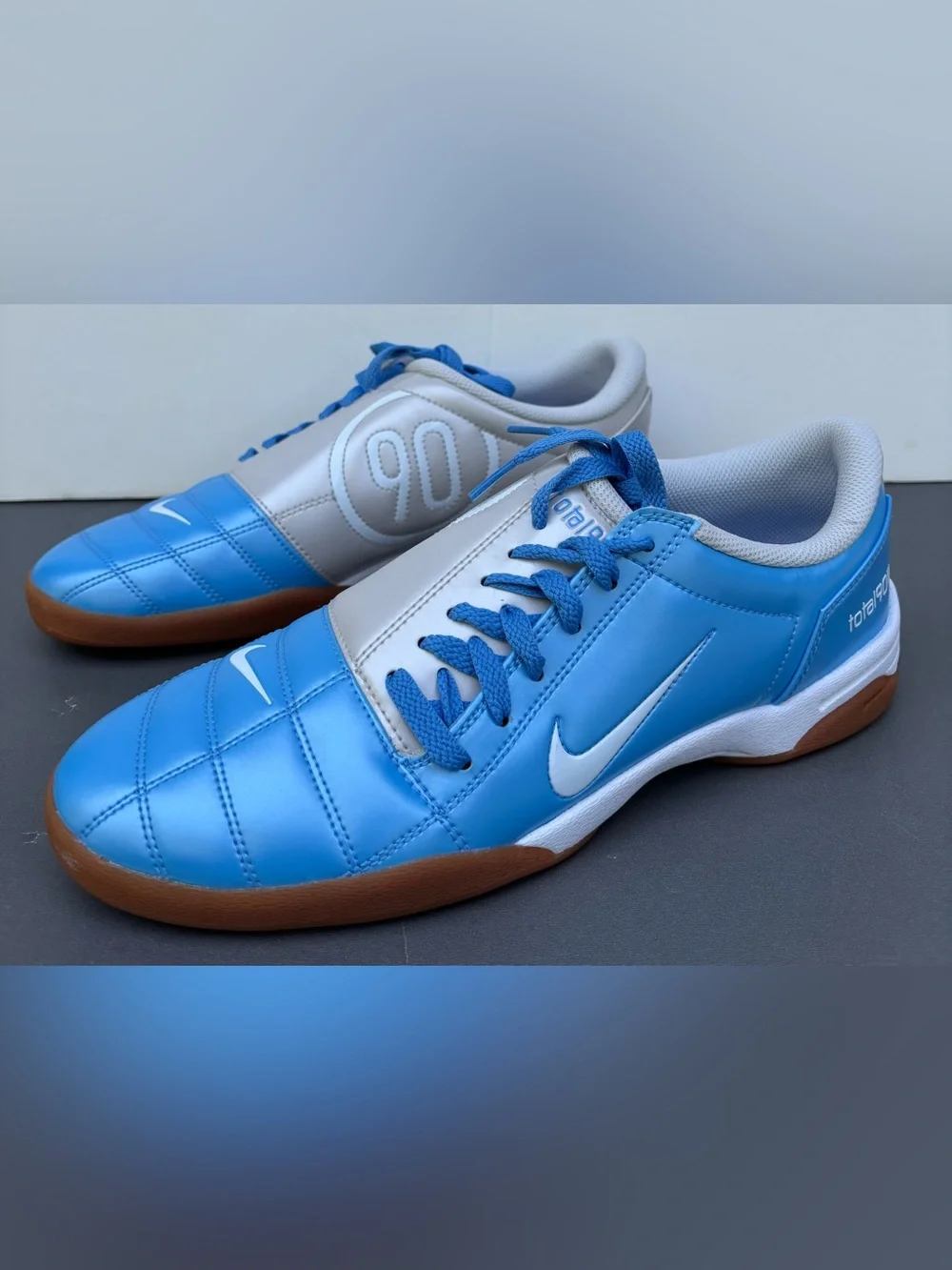 Nike Total 90 University Blue White Gum Men’s size 10.5 NEW NO BOX